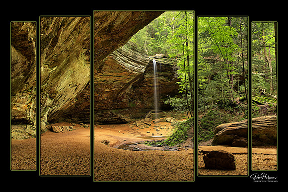 Spring at Ash Cave in the Hocking Hills State Park by Don Holycross of Hocking Hills Photography, Logan, Ohio