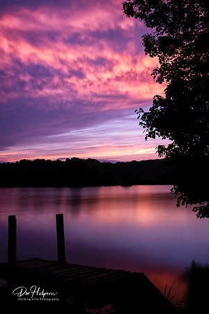 A Calm, Peaceful Evening on Lake Logan by Don Holycross.