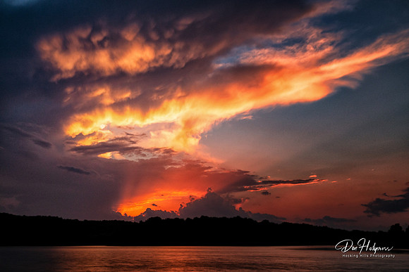 After the Storm on Lake Logan, Hocking Hills, Ohio by Don Holycross of Hocking Hills Photography, Logan, Ohio
