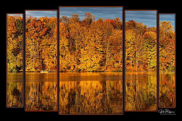 Golden Morning on Lake Logan in the Hocking Hills by Don Holycross of Hocking Hills Photography, Logan, Ohio